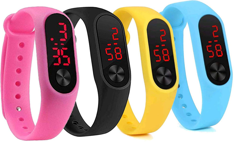 fotoablearc LED Digital M4 X1 Multicolor Unisex Wrist Digital Watch Digital Watch - For Men Digital Watch  - For Men & Women