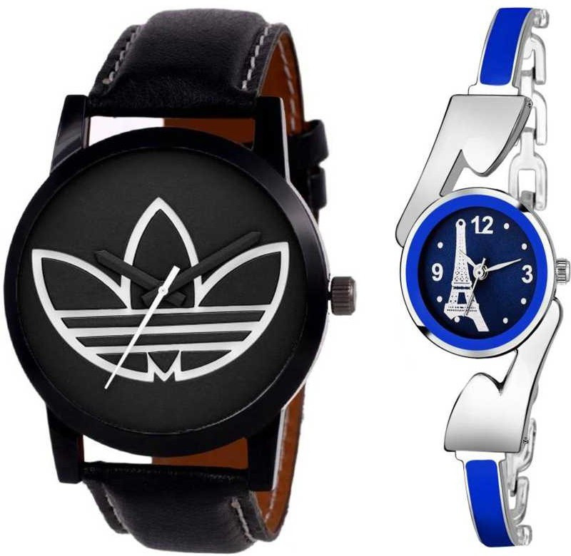 evoto VIRANI ENTERPRISE ADIDAS & BLUE STONE COMBO WATCH FOR MEN & WOMEN Analog Watch  - For Men & Women