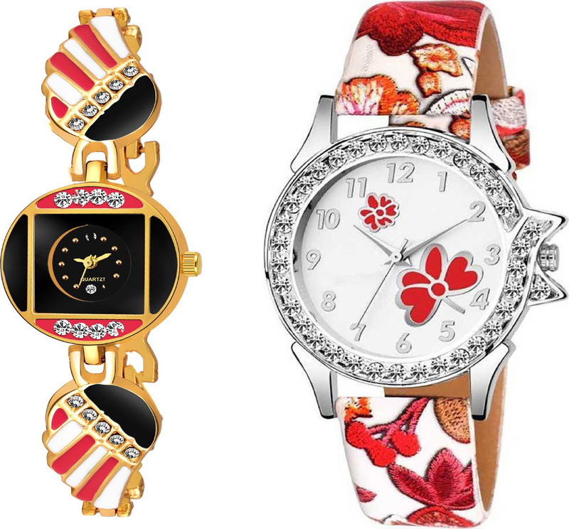 sasy New Stylish Atteractive 3593Combo Watch Analog Watch  - For Women