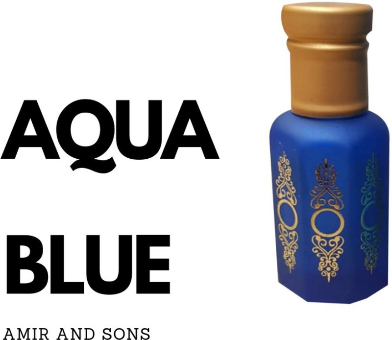 Amir And Sons AQUA_BLUE Floral Attar(Amber)