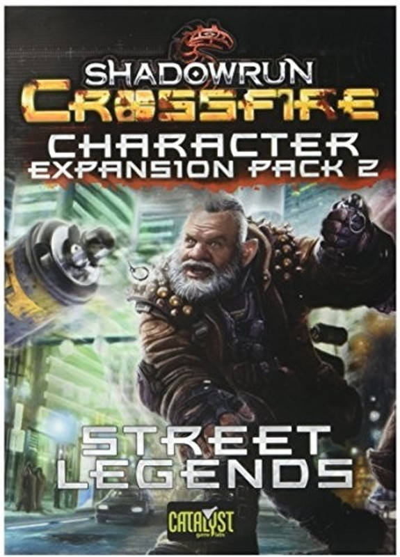 catalyst games Shadowrun Crossfire Character Expansion Pack 2 Street Legends Board Game