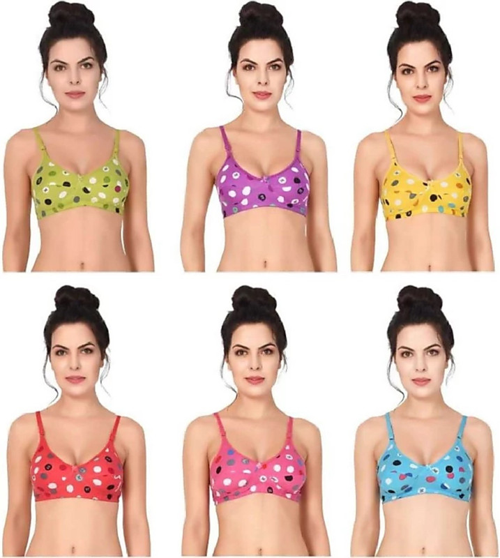 fairy queen Girls, Women T-Shirt Non Padded Bra(Multicolor)