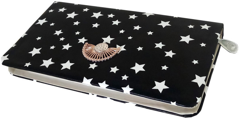 iwud enterprises Casual, Formal Black, White  Clutch