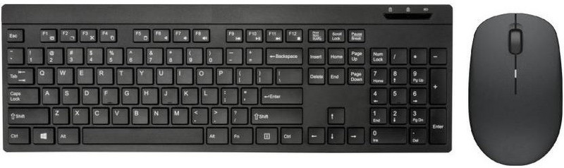 rmendous 2.4GHz Ultra Slim Keyboard with Wireless Mouse Combo Set