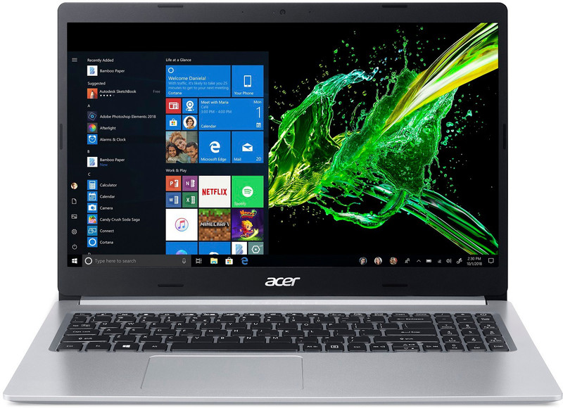 Acer Aspire 5s Core i5 8th Gen - (8 GB/512 GB SSD/Windows 10 Home/2 GB Graphics) A515-54G Thin and Light Laptop(15.6 inch, Pure Silver, 1.8 kg)