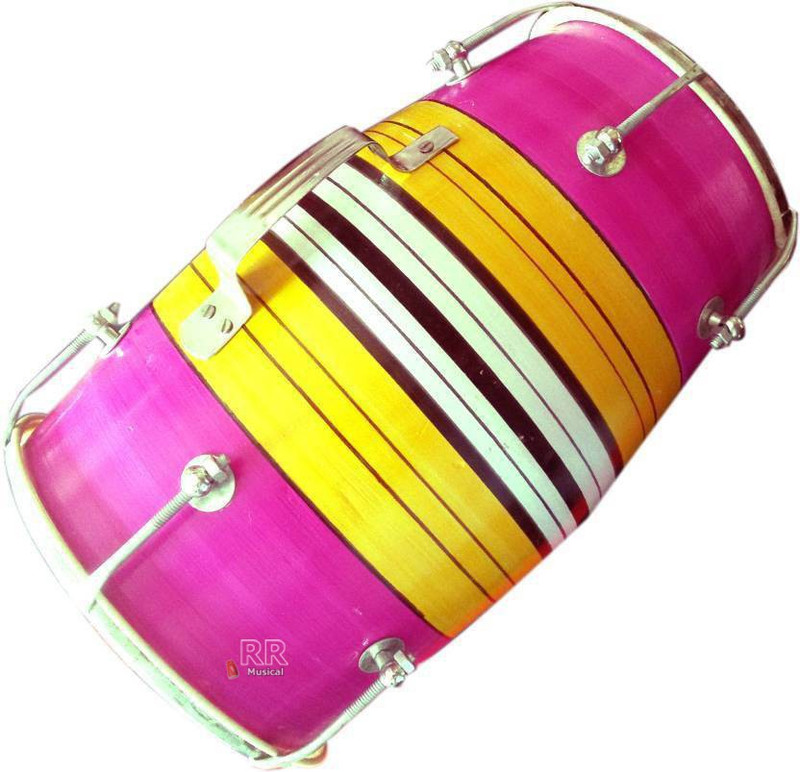 RR Musical DHOLAKI0012 Nut & Bolts Dholki(Multicolor)
