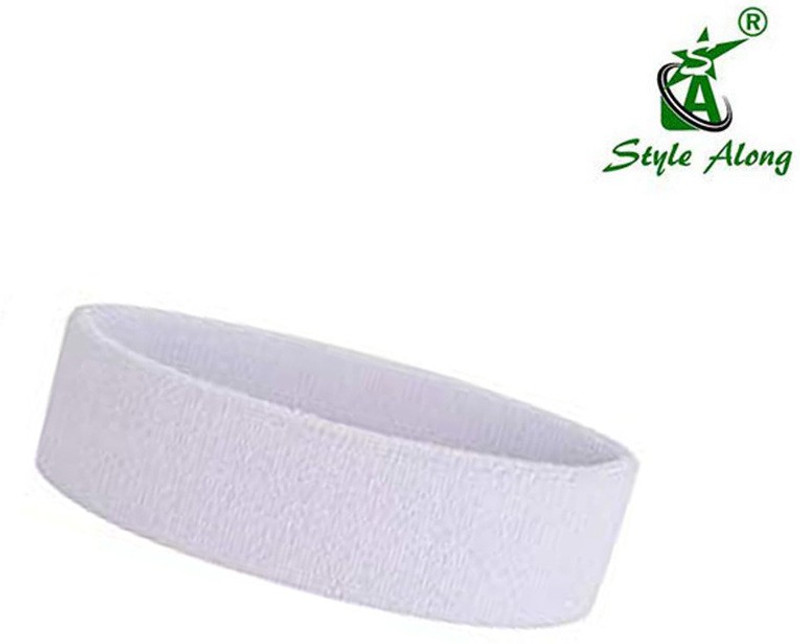 style along Outdoor Fitness Sports Headband Yoga Gym Unisex Head Band Fitness Band(White, Pack of 1)