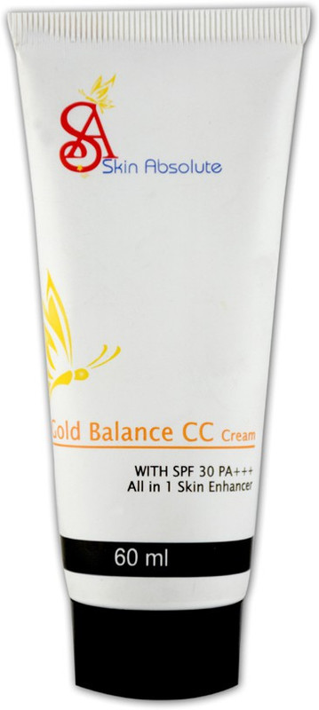 skin absolute GOLD BALANCE CC CREAM WITH SPF 30 PA +++ ALL IN 1(60 ml)
