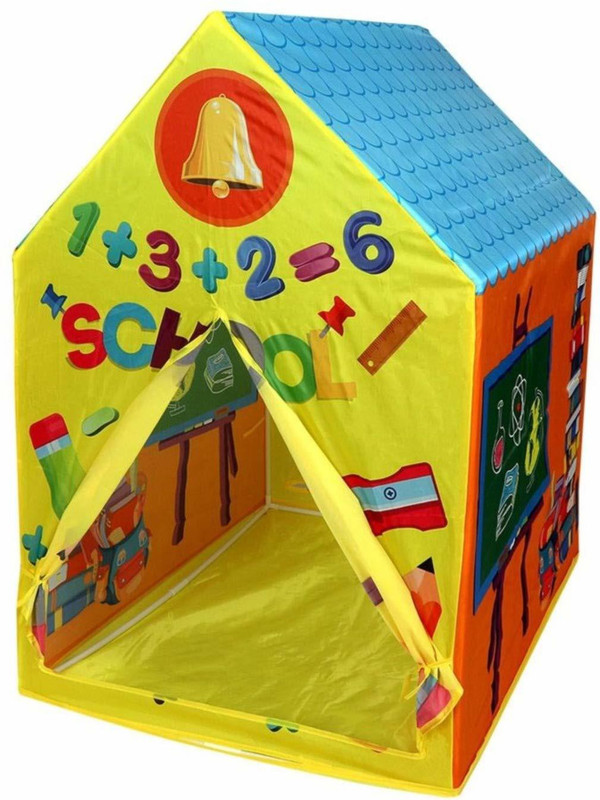 tully Water & Fire Proof School House Tent for Kids(Multicolor)