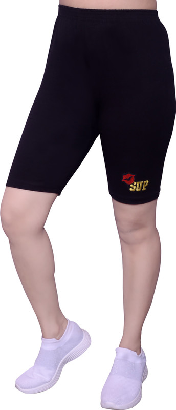 super master Solid Women Black Beach Shorts, Running Shorts, Cycling Shorts, Gym Shorts, Night Shorts, Regular Shorts
