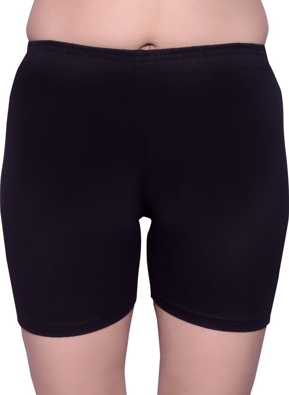 super master Solid Women Reversible Black Beach Shorts, Running Shorts, Cycling Shorts, Night Shorts, Gym Shorts, Basic Shorts, Sports Shorts