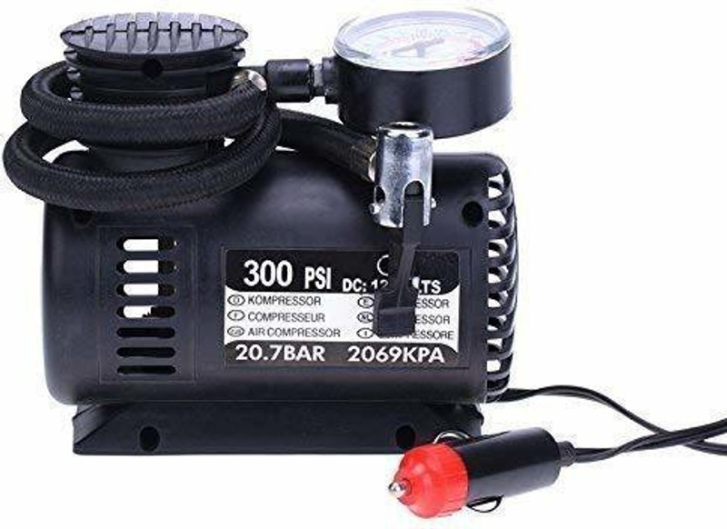 mjshopezone 300 psi Tyre Air Pump for Car & Bike