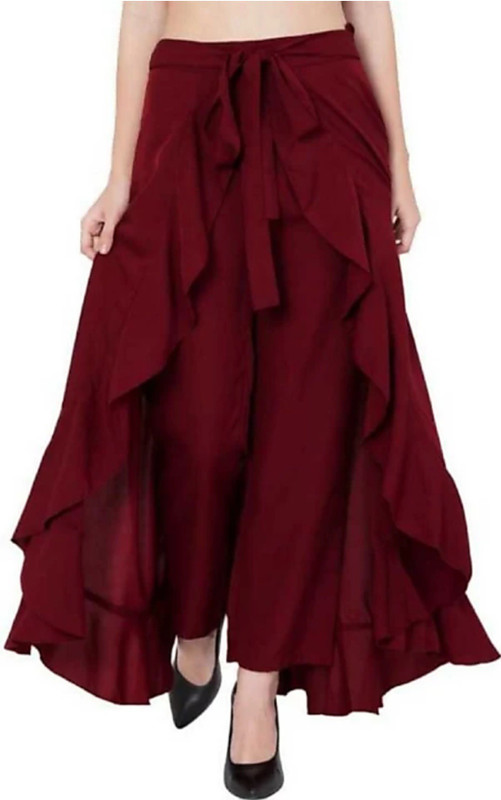 fashion freak Regular Fit Women Maroon Trousers