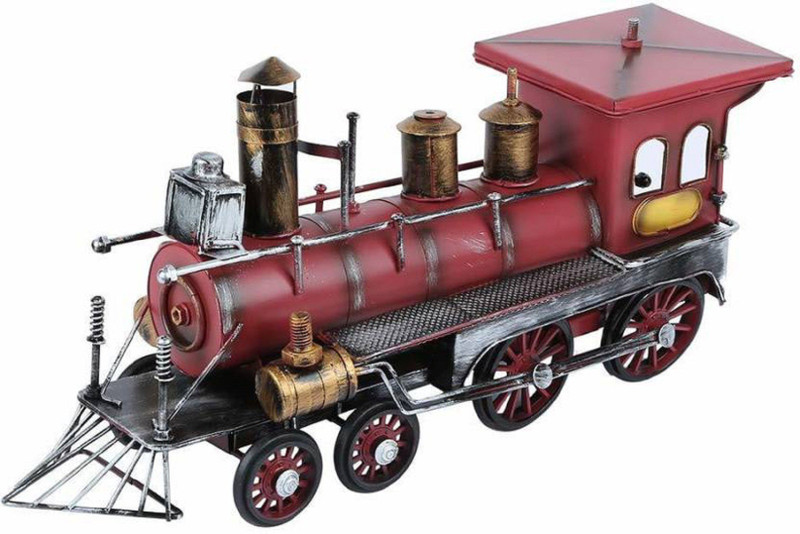 ruhanenterprise Metal Train Steam Engine Model(Multicolor)