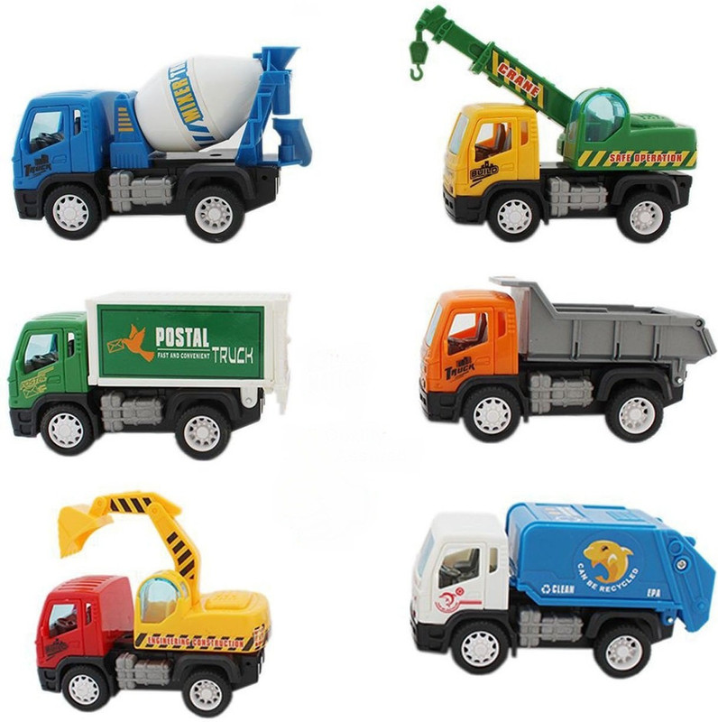 maisie Kid's ABS Plastic Construction Vehicle Set- Dumper+JCB+Cement(Multicolor)