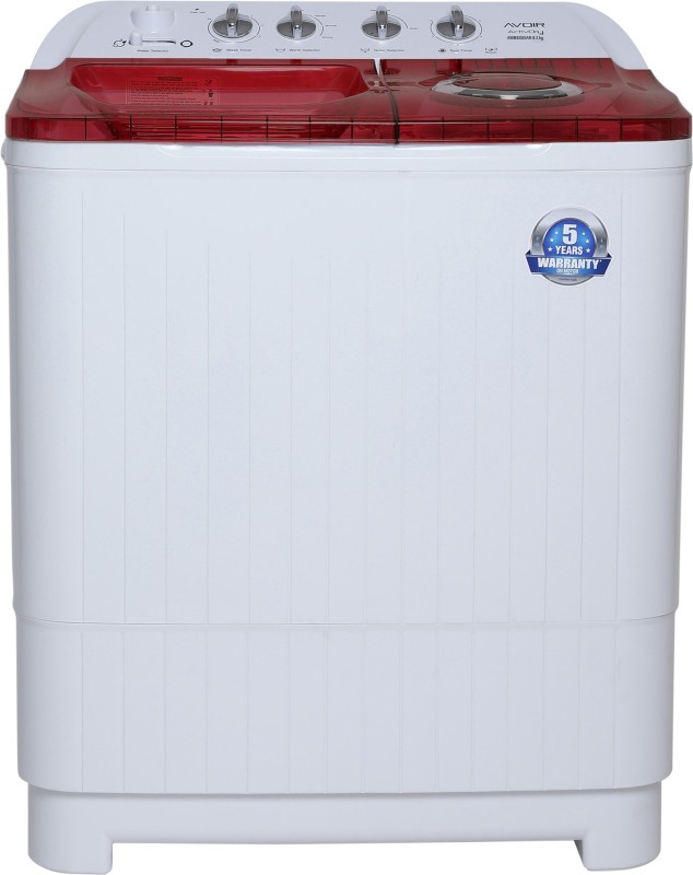 Avoir 8.5 kg Semi Automatic Top Load Washing Machine Red, White(AWMSD85AR) RS.9490 (47.00% Off) - Flipkart