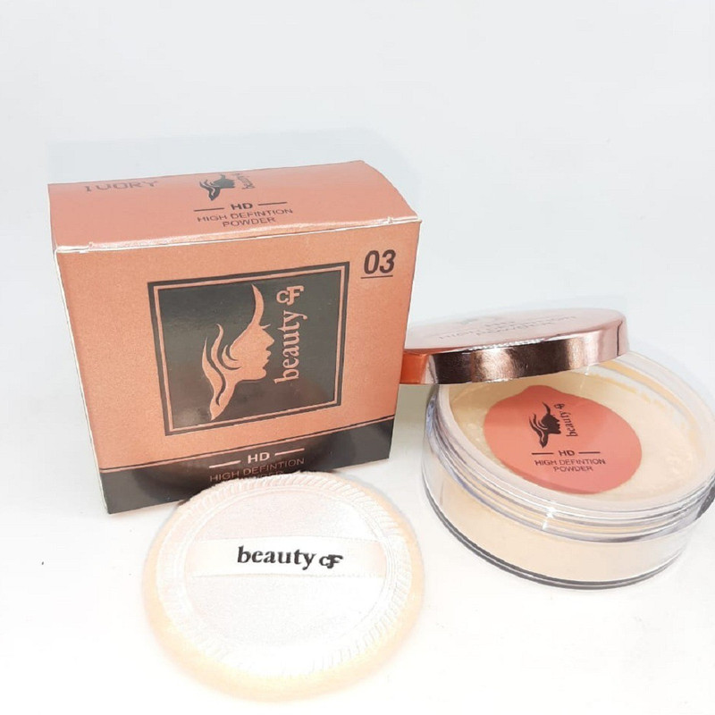 color feel HD HIGH DEFINTION POWDER (03 I VORY) Compact(PINK, 6 ml)