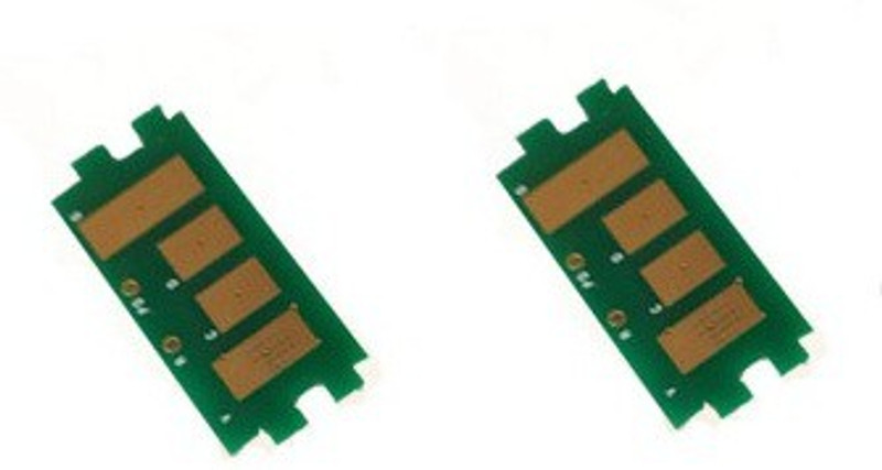 MOREL TK1114 Toner Chip for Kyocera Ecosys FS-1020MFP , 1025MFP, FS-1040 , FS-1060DN, FS-1120MFP, FS-1125MFP Printer Pack of 2 Green Ink Toner