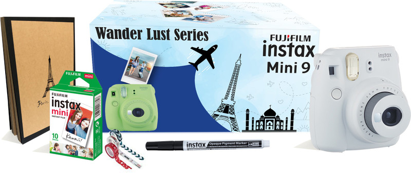 Fujifilm Instax Mini9 Wander Lust Series Instant Camera(White)