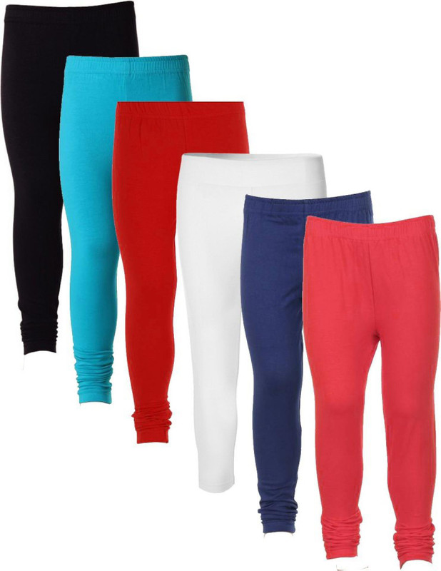 babeezworld Legging For Girls(Multicolor Pack of 6)