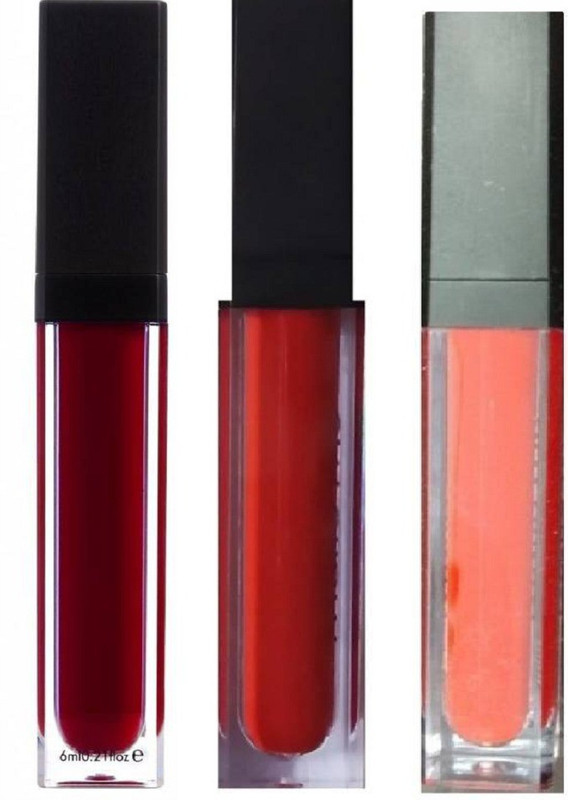 btnt LUXURIOUS ULTRA SOFT LIQUID MATTE FINISH LIPSTICK(RED, MAROON, ORANGE, 15 ml)