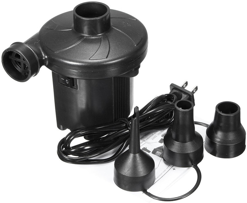 ngcreation Electric Air Pump Float, Ball,Inflatable Furniture Pump (Black)lloo Ball, Balloon, Inflatable Furniture Pump(Black)