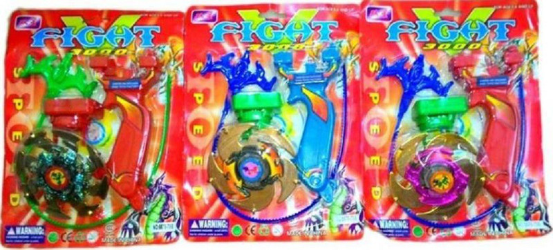 skyler collection Beyblade 5D 1 with Sharp Metal Edge(Multicolor)