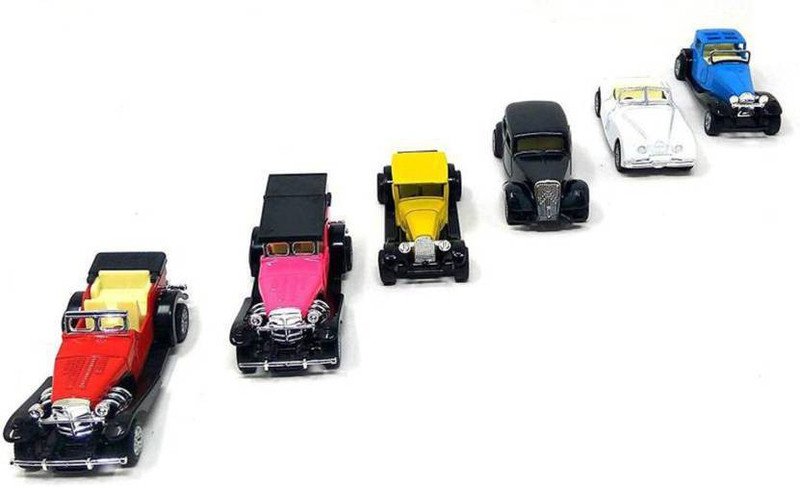 krisha vintage multi quentity cars(Multicolor)