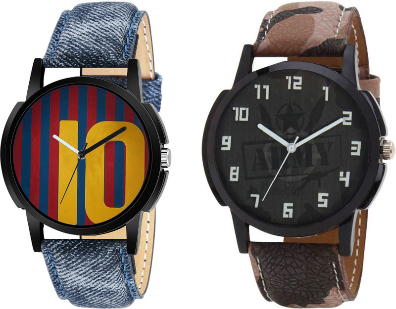 naklang Combo Of Two Sporty Modish Gents Exclusive KK~513 Boys And Mens Analog Watch  - For Men