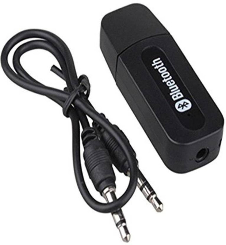 sangita v2.1 Car Bluetooth Device with Transmitter, Audio Receiver, 3.5mm Connector(Black)