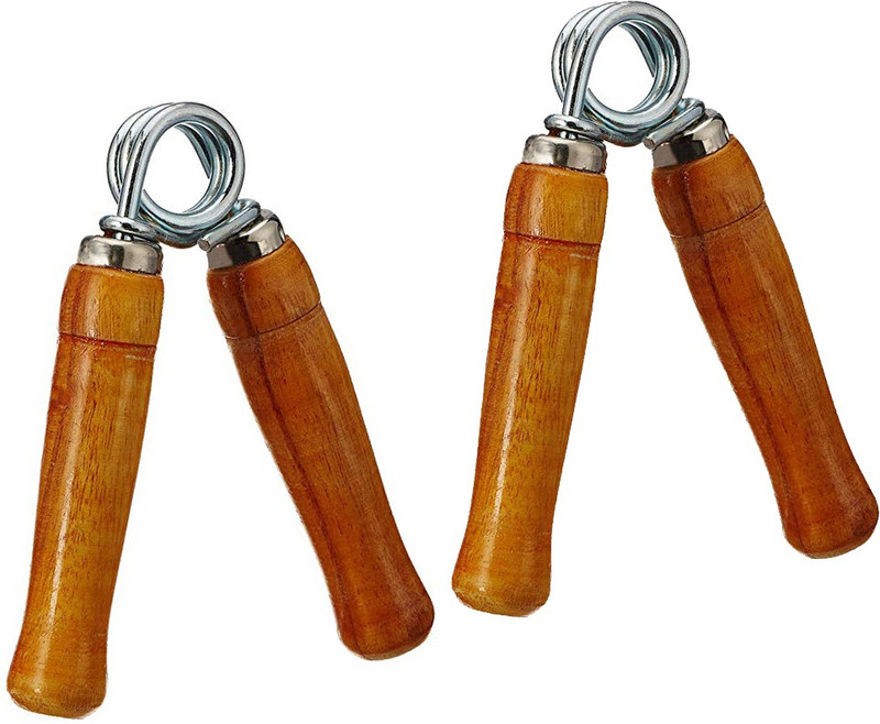 LIGHTSPEED SPORTS WOODEN HAND STRENGTHENER Hand Grip/Fitness Grip(Multicolor)
