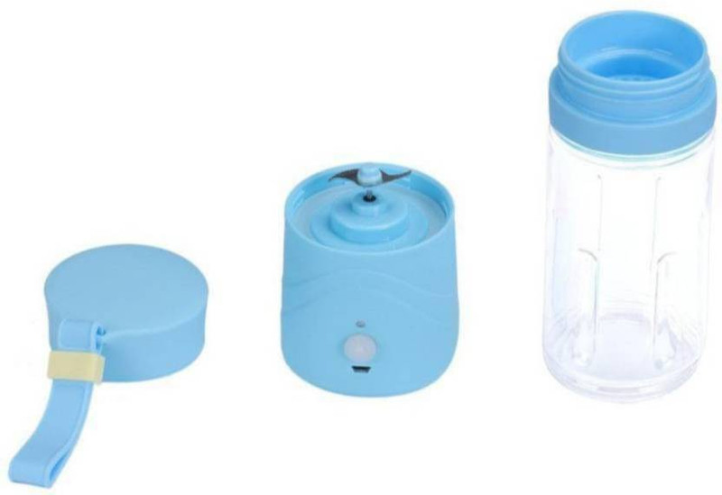 Hemiza HZ-012 Portable USB Juicer Bottle Blender (Multicolour) 220 Juicer Mixer Grinder 450 Juicer Mixer Grinder(Multicolor, 1 Jar)