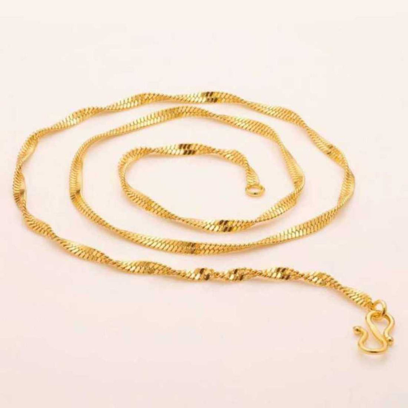 Buy phonichub Gold Plated Artificial Gold Chain Daily Wear Party