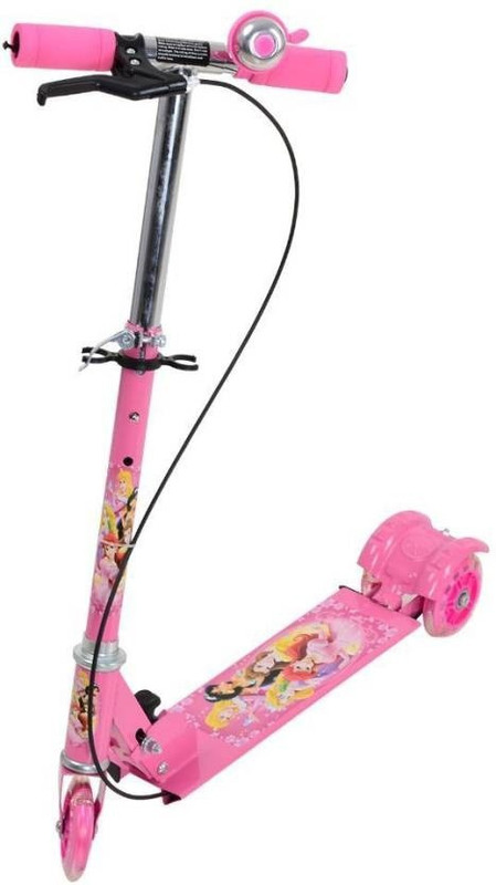 krisha Brake and Bell Scooter for Kids (Pink) SCOOTER Scooter(Pink)