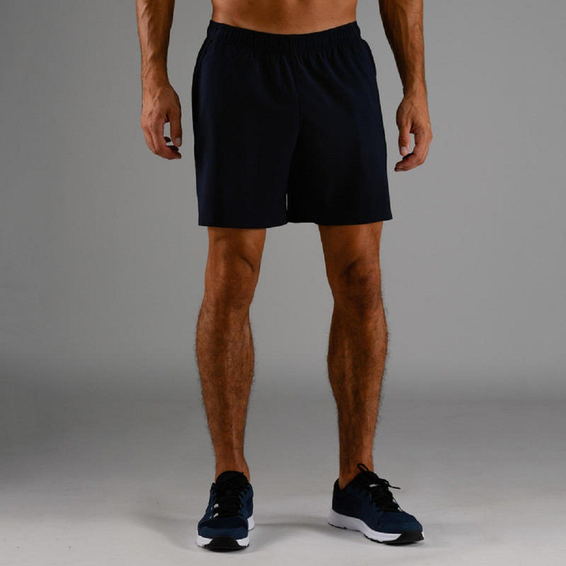 domyos Solid Men Blue Sports Shorts