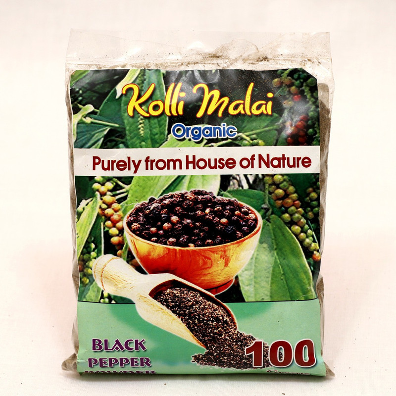 kollimalai organic black pepper powder(100 g)