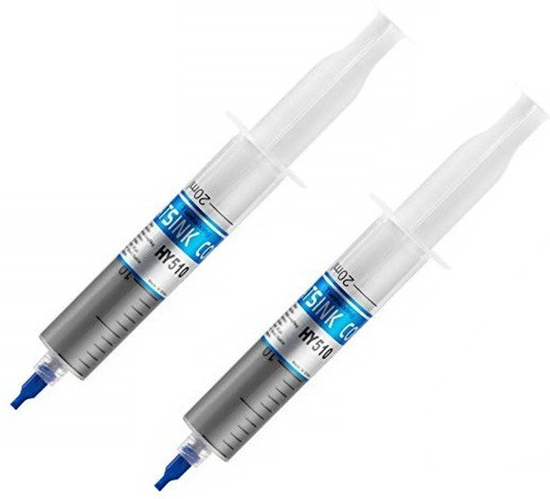 Teratech (Pack of 2) CPU GPU Cooler Thermal Carbon Based Thermal Paste(30 g 1.93 W/mK)