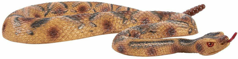 temson Artificial Rubber Snake Garden Props Tricky Funny Toy(Multicolor)