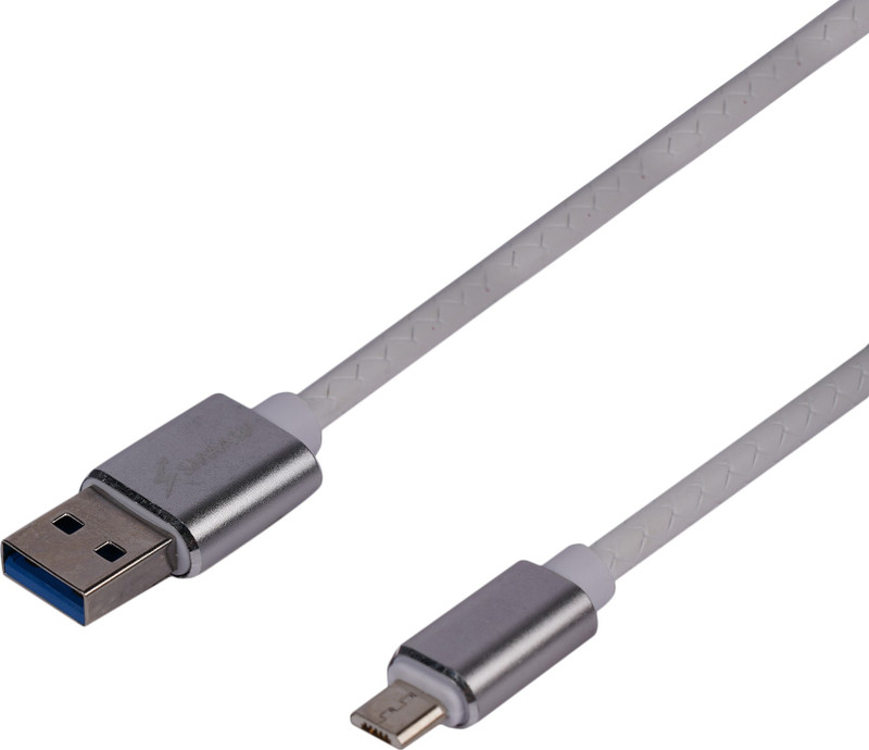 smaash the power Data Cable White Color 1 m Micro USB Cable(Compatible with MI Data Cable miNote 5 Pro, White, White, Sync and Charge Cable)