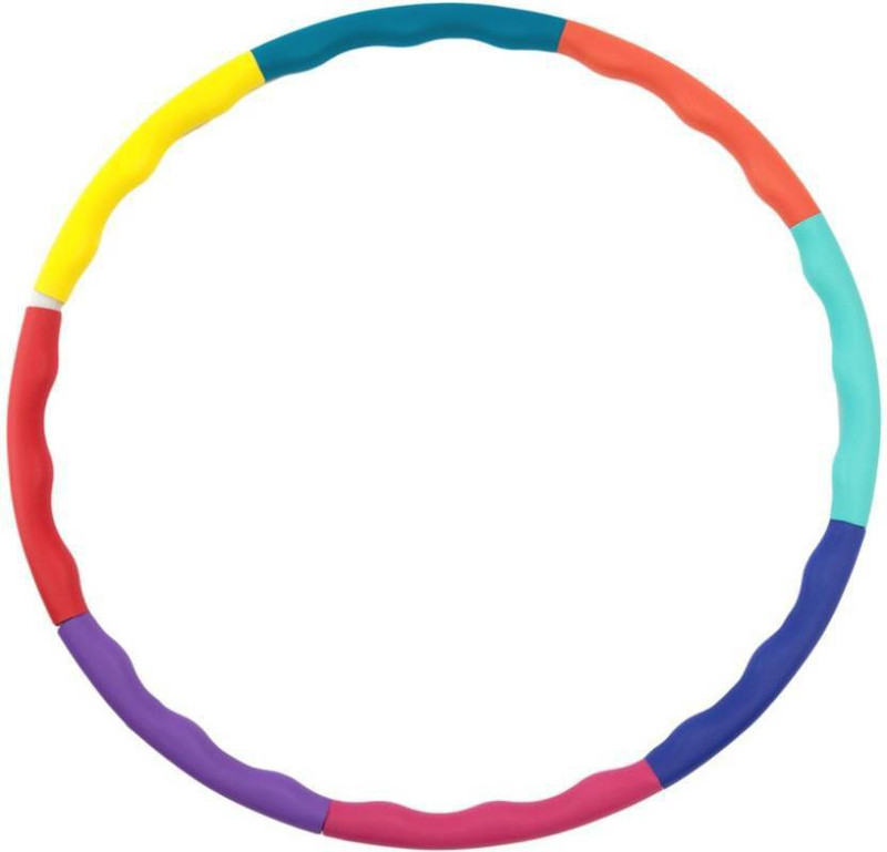 Dinetic Junior-Senior Adjustable 8 Pcs 80 Cms Hula Hoop Hula Hoop (Diameter - 80) Hula Hoop(Diameter - 80 cm)