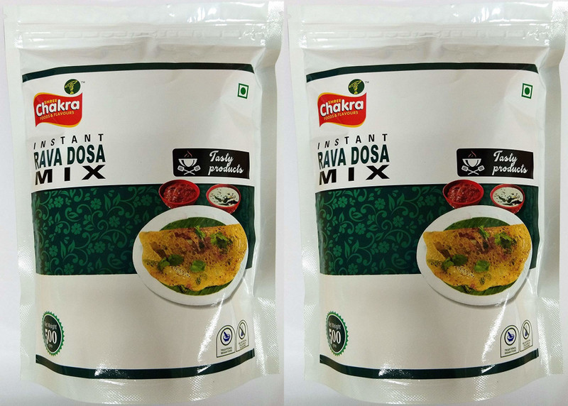 shree chakra rava mix 1 kg(Pack of 2)
