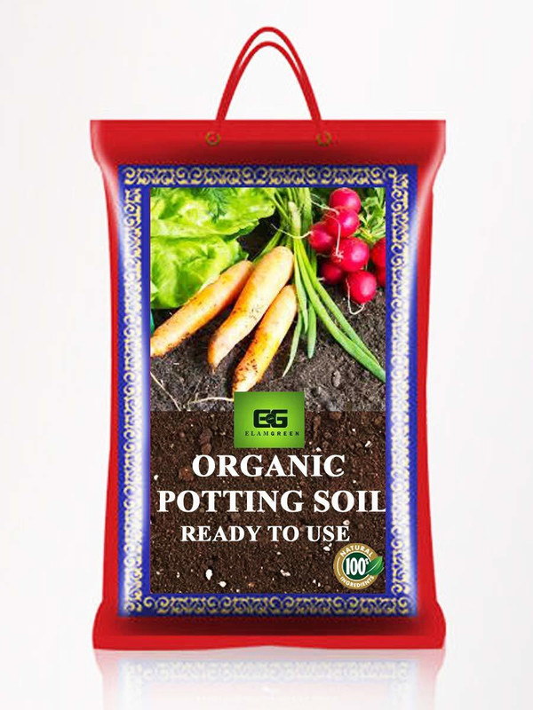 elamgreen Potting soil for plants 4kg Soil Manure(4 kg Powder)