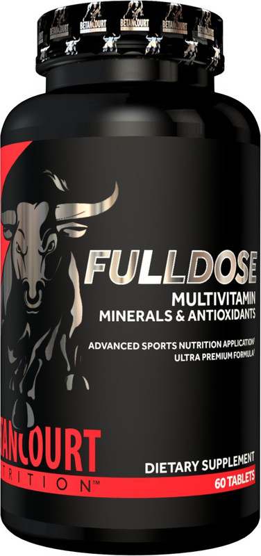 betancourt FULLDOSE MULTIVITAMIN, MINERALS AND ANTIOXIDANTS(60 Tablets)