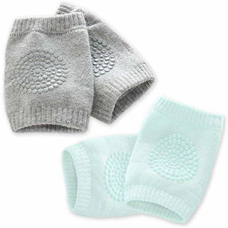 clomana Baby Crawling Knee Pad (set of-02) Multicolor Multicolor Baby Knee Pads(simple)