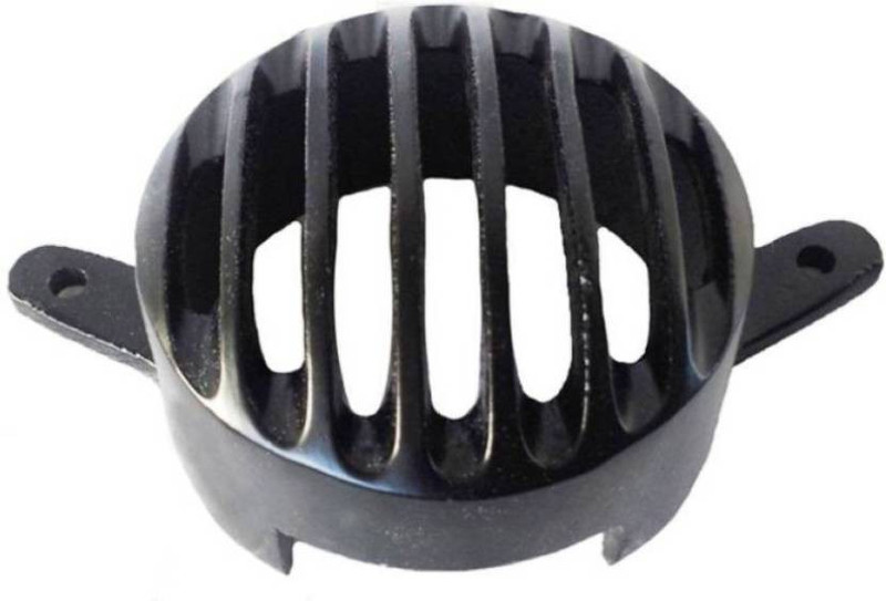 WHEETOYKART alloy metal Bike Headlight Grill(Black)