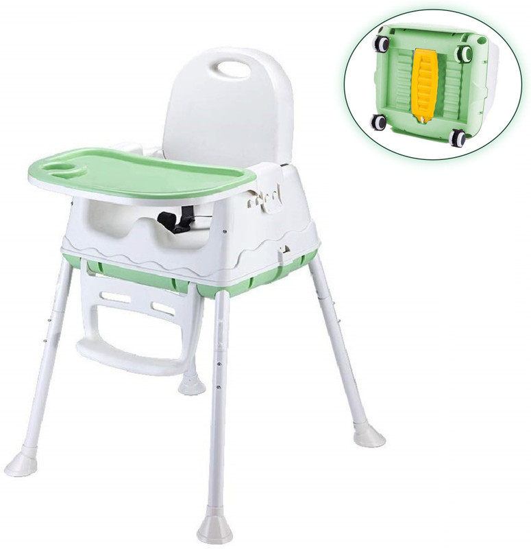 SYGA High Chair for Baby Kids,(Green, White)