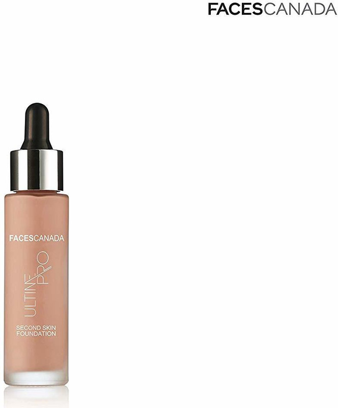 faces canada Ultine Pro Second skin foundation (BEIGE 03) Foundation(Black, 30 ml)