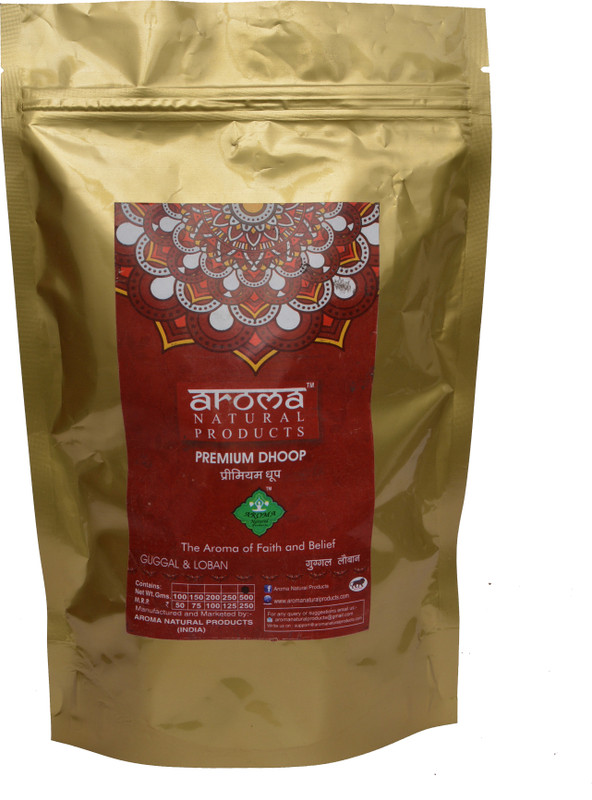 aroma natural products DHOOP GUGGUL & LOBAN LOBAN & GUGGUL Agarbattis(500 Units)
