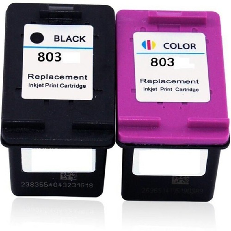Ps 803 Black & colour combo Ink Cartridge HP Deskjet 1112/ 1112/ 1111/ 2131/ 2132 Printer Multi Color Ink Cartridge(Black, Cyan, Yellow, Magenta)