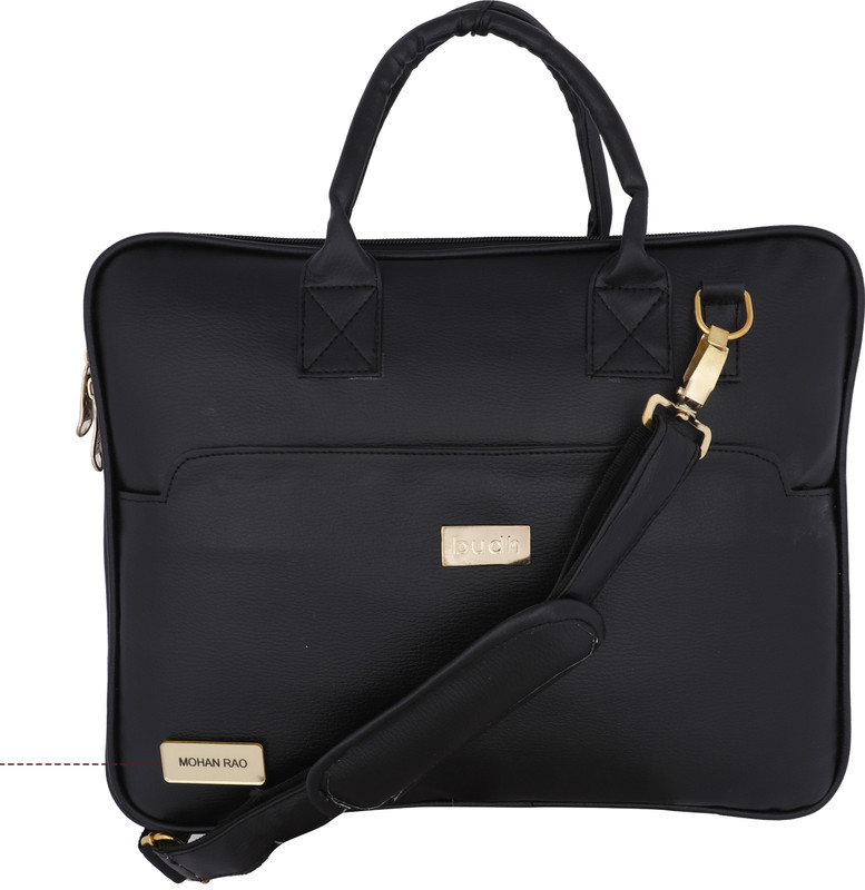 budh 15.6 inch Laptop Messenger Bag(Black)